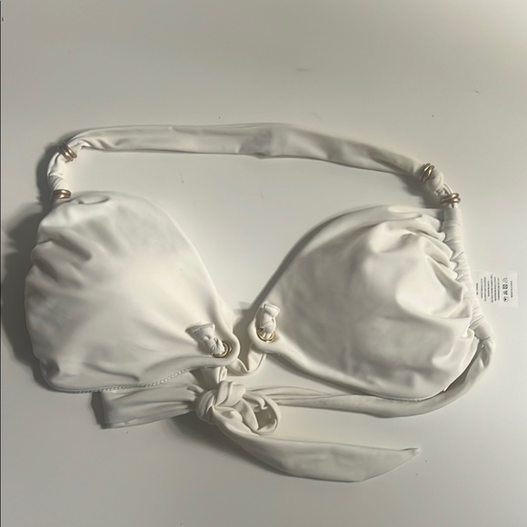 cult gaia Off White Avis Bikini Top Sz L